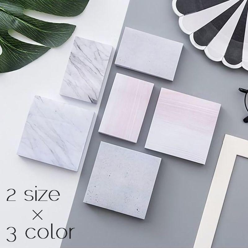 18 Off 付箋 ふせん 2冊セット メモ 文房具 正方形 長方形 大理石柄 木目調 グレー レッド おしゃれ オフィス 学校 事務用品 Materialworldblog Com