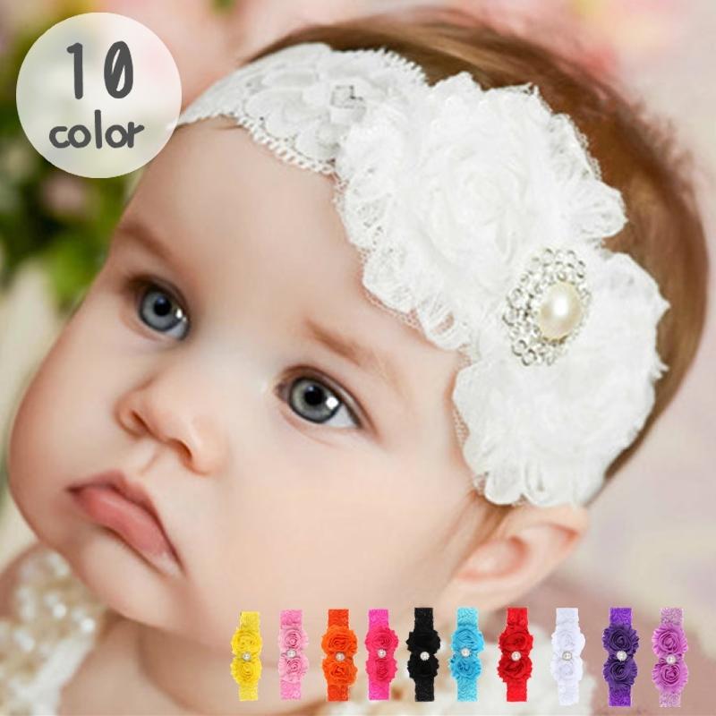 ヘアバンド ターバン ヘアアクセサリー ベビー 赤ちゃん 新生児 子供 キッズ レース 花 フラワー 可愛い おしゃれ カラバリ豊富 Zak おとりよせ Com 通販 Yahoo ショッピング