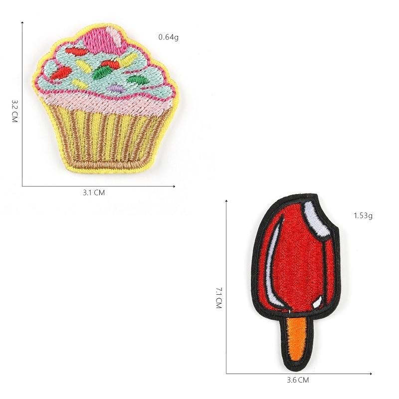 ワッペン 14種セット お菓子 スイーツ アイス カップケーキ 手芸 クラフト アップリケ アイロン 接着 おしゃれ かわいい Zak おとりよせ Com 通販 Yahoo ショッピング