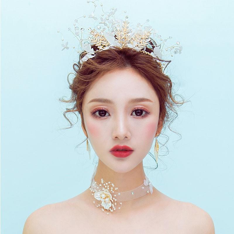 ティアラ チョーカー ネックレス ピアス 3点セット ウエディング コスプレ 髪飾り 花嫁 結婚式 ヘッドドレス ブライダル パーティー 二次会 ヘア Zak おとりよせ Com 通販 Yahoo ショッピング