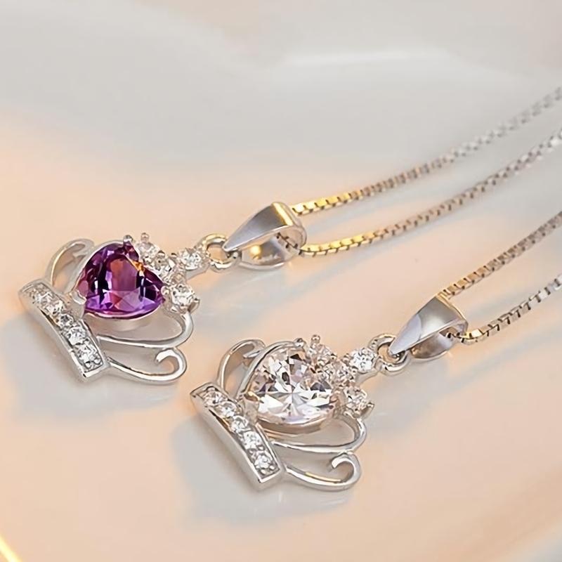 ネックレス レディース アクセサリー クラウン 王冠 ラインストーン ペンダント おしゃれ かわいい ギフト プレゼント 母の日 クリスマス 記念日 Zak おとりよせ Com 通販 Yahoo ショッピング