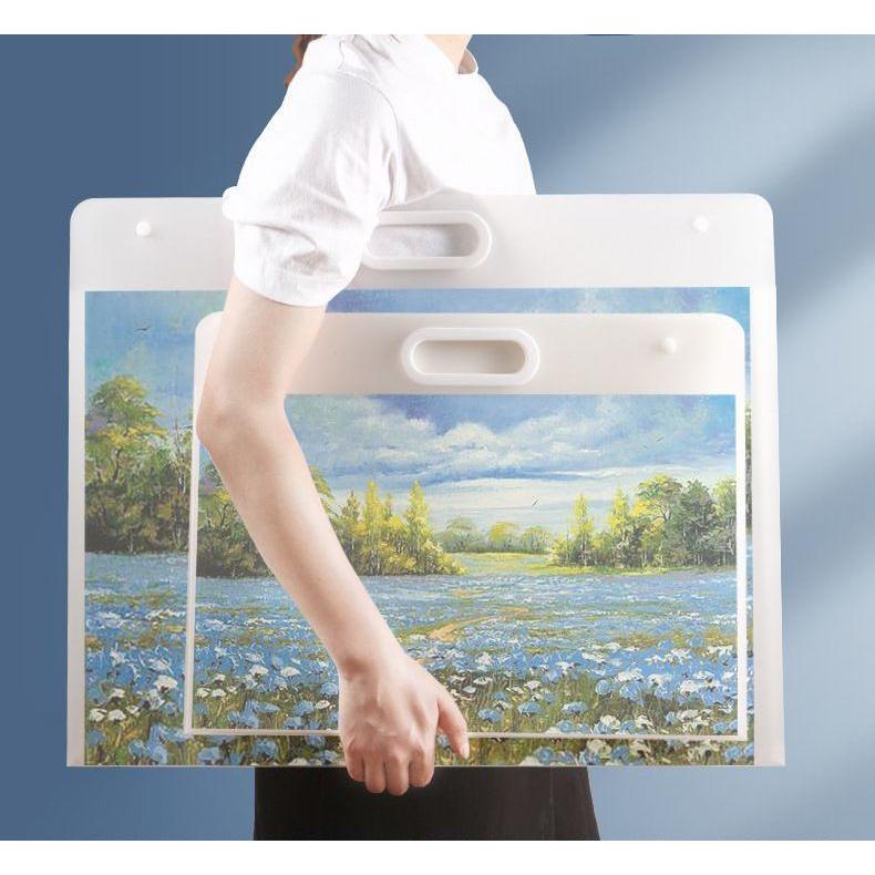 バッグ型ファイルケース A3 収納ケース アート ポスター 335 440mm 