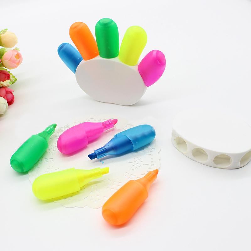 蛍光ペン マーカー 文房具 筆記用具 雑貨 五色セット 5色 ステーショナリー おもしろ ユニーク 一体型 事務用品 文具 ピンク ブルー Zak 684 おとりよせ Com 通販 Yahoo ショッピング