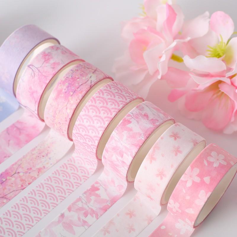 マスキングテープセット 6個 12個 紙テープ クラフトテープ Diy 桜 花 和風 かわいい カラフル 文具 ステーショナリー Zak おとりよせ Com 通販 Yahoo ショッピング