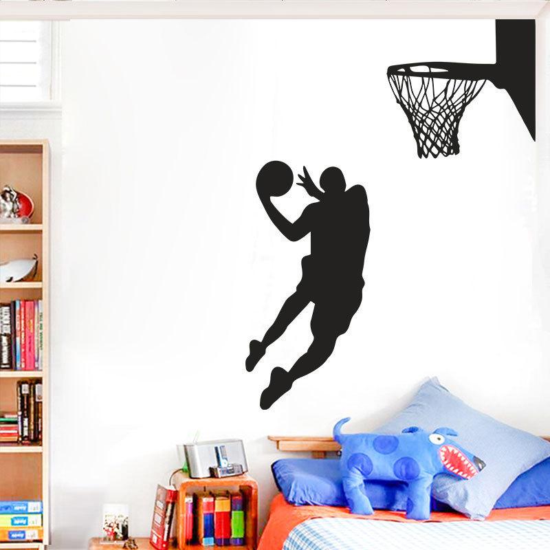 ウォールステッカー 壁紙シール 壁装飾 装飾 ステッカー 雑貨 壁 壁紙 シール インテリア 窓 小物 バスケットボール バスケットゴール バスケ か Zak おとりよせ Com 通販 Yahoo ショッピング