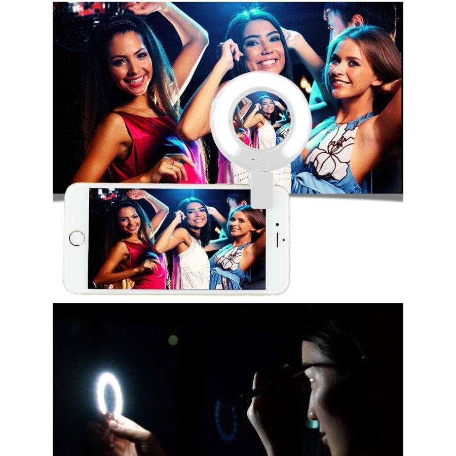 自撮り用ライト セルカライト スマホ Iphone タブレット Ledライト 撮影用ライト スポットライト フラッシュ セルフィーライト 鏡付き Zak 6s0i5itq おとりよせ Com 通販 Yahoo ショッピング