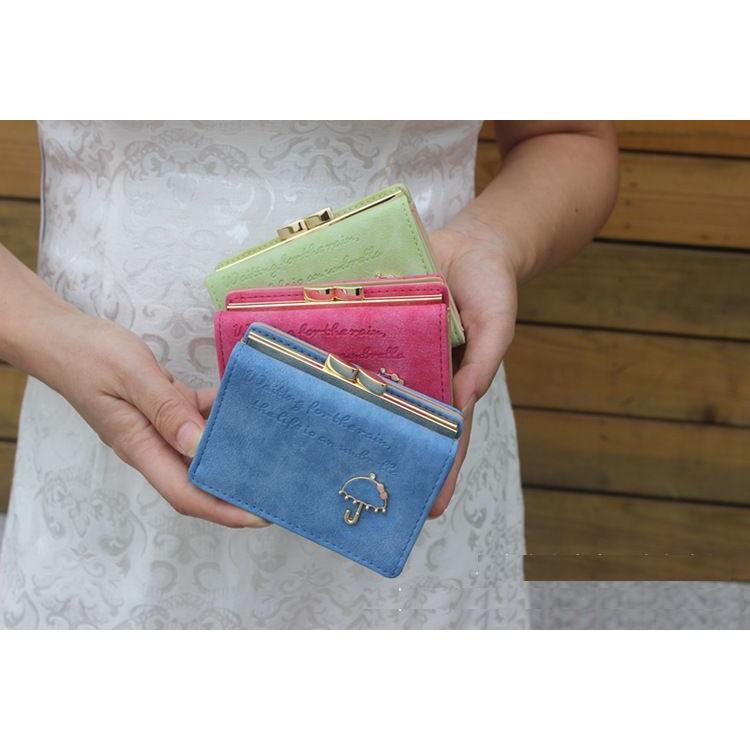 財布 レディース 三つ折り コンパクト 女の子 おしゃれ 超安い 可愛い かわいい プレゼント パラソル カード入れ 中学生 小銭入れ 傘 高校生 コイン入れ