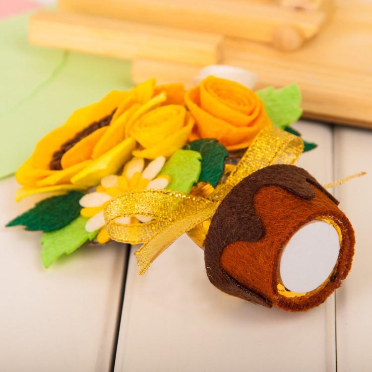 手芸キット 手作りキット ヒマワリ 鉢植え 置き物 Diy 素材セット ハンドクラフト ハンドメイド フェルト フエルト 裁縫 手縫い 可愛い かわい Zak おとりよせ Com 通販 Yahoo ショッピング