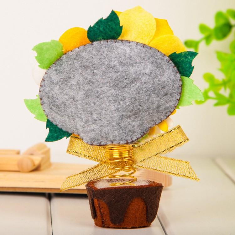 手芸キット 手作りキット ヒマワリ 鉢植え 置き物 Diy 素材セット ハンドクラフト ハンドメイド フェルト フエルト 裁縫 手縫い 可愛い かわい Zak おとりよせ Com 通販 Yahoo ショッピング