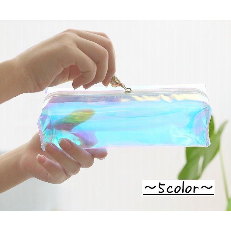 ペンケース ペンポーチ 筆箱 文房具 クリア シンプルデザイン スクエア 文具 ペン入れ 女の子 学生 学校 可愛い Zak おとりよせ Com 通販 Yahoo ショッピング