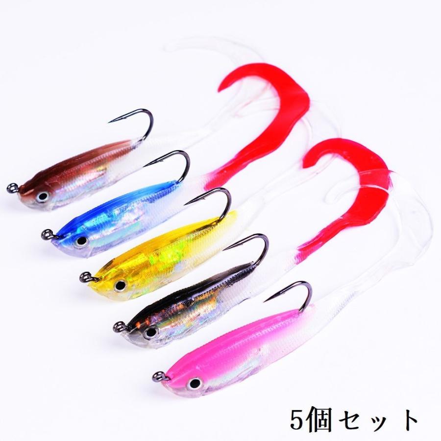ソフトルアー プロベロス フィッシングベイト シングルフック シリコーン 5個セット 釣り用品 フィッシング用品 疑似餌 釣り具 釣り道具 魚釣り Zak おとりよせ Com 通販 Yahoo ショッピング