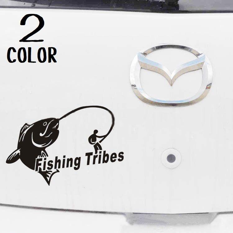 車用ステッカー ステッカー デカール カーステッカー 転写式 転写 フィッシング 釣り 魚釣り Fishing 車用シール シール カー用品 車用品 Zak おとりよせ Com 通販 Yahoo ショッピング