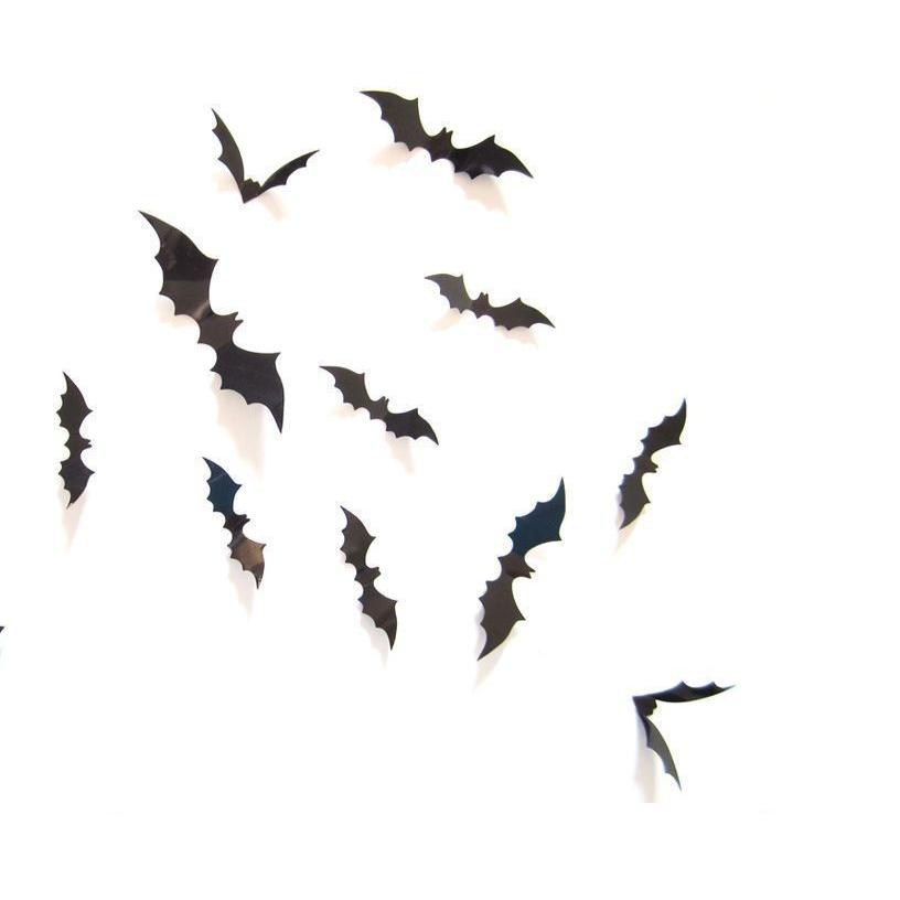 3dウォールステッカー 3dステッカー 3d壁紙 おしゃれ壁紙 立体的 模様替え 雑貨 小物 ハロウィン 動物 どうぶつ アニマル コウモリ こうもり Zak おとりよせ Com 通販 Yahoo ショッピング