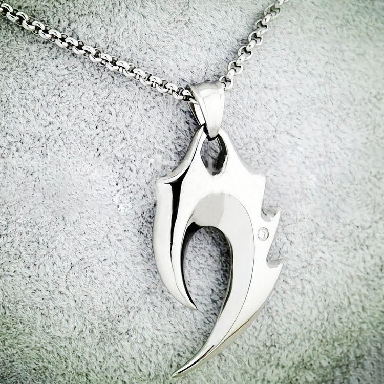 ペンダント メンズ レディース アクセサリー ファイヤーエンブレム ファイヤーモチーフ 炎モチーフ おしゃれ きれいめ クール カッコイイ かっこいい Zak おとりよせ Com 通販 Yahoo ショッピング