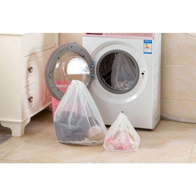 洗濯ネット 洗濯用品 ランドリー用品 ネット 衣類 下着 巾着タイプ 日用品 ３サイズ 大 中 小 まとめ洗い 大容量 Zak おとりよせ Com 通販 Yahoo ショッピング