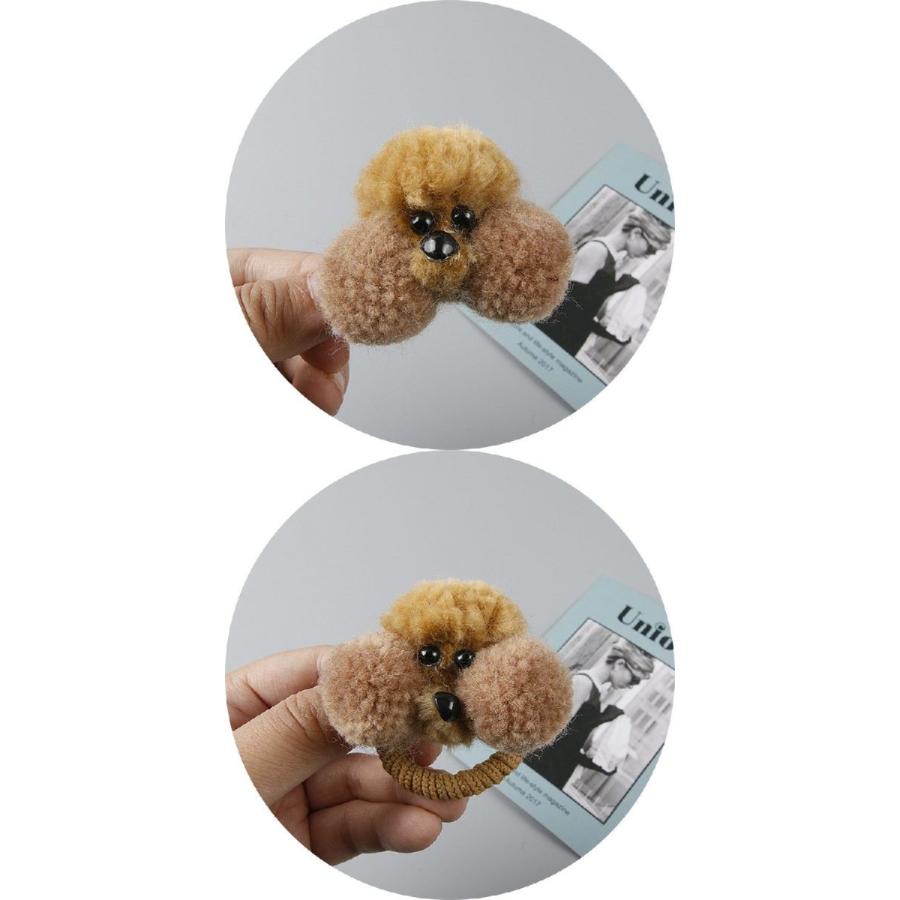 ヘアアクセサリー ヘアゴム クリップ アクセサリー ヘアアレンジ トイプードル 犬 ぽんぽん ヘアポニー 女の子 可愛い Zak おとりよせ Com 通販 Yahoo ショッピング
