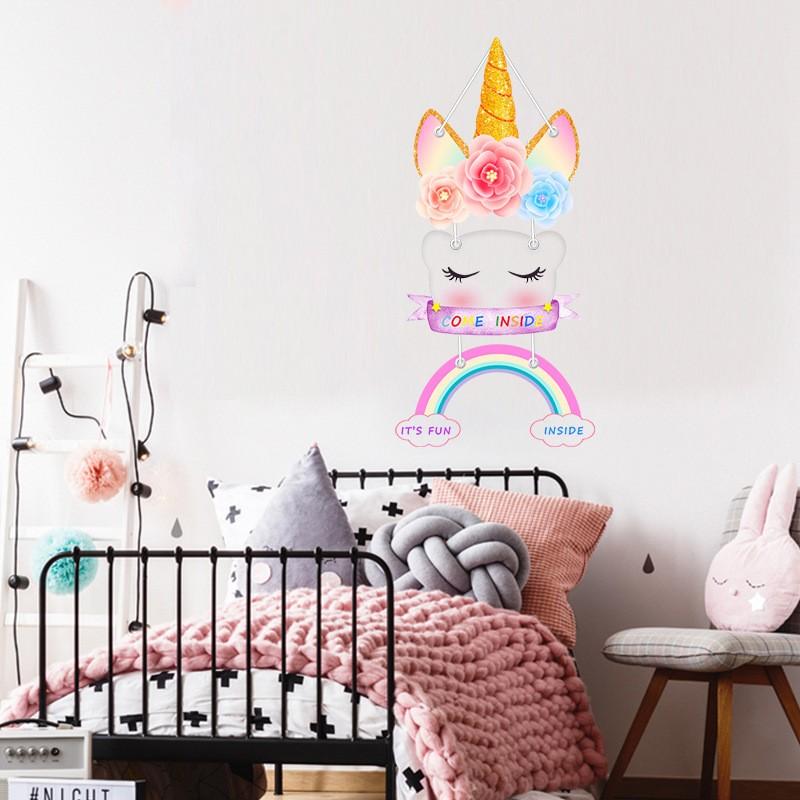 ウォールステッカー 壁紙シール ユニコーン メルヘン ファンシー かわいい 模様替え Diy ウォールデコレーション インテリア カラフル 子供部屋 Zak おとりよせ Com 通販 Yahoo ショッピング