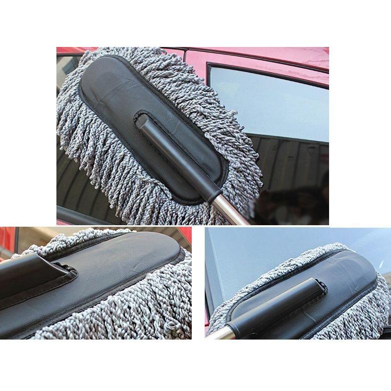 車用モップ 自動車 車 ホコリ取り ハンディタイプ 伸縮 モップ ブラシ カラ拭き ドア拭き 窓拭き 取り外し可能 滑り止めつき 掃除道具 清掃用品 Zak おとりよせ Com 通販 Yahoo ショッピング