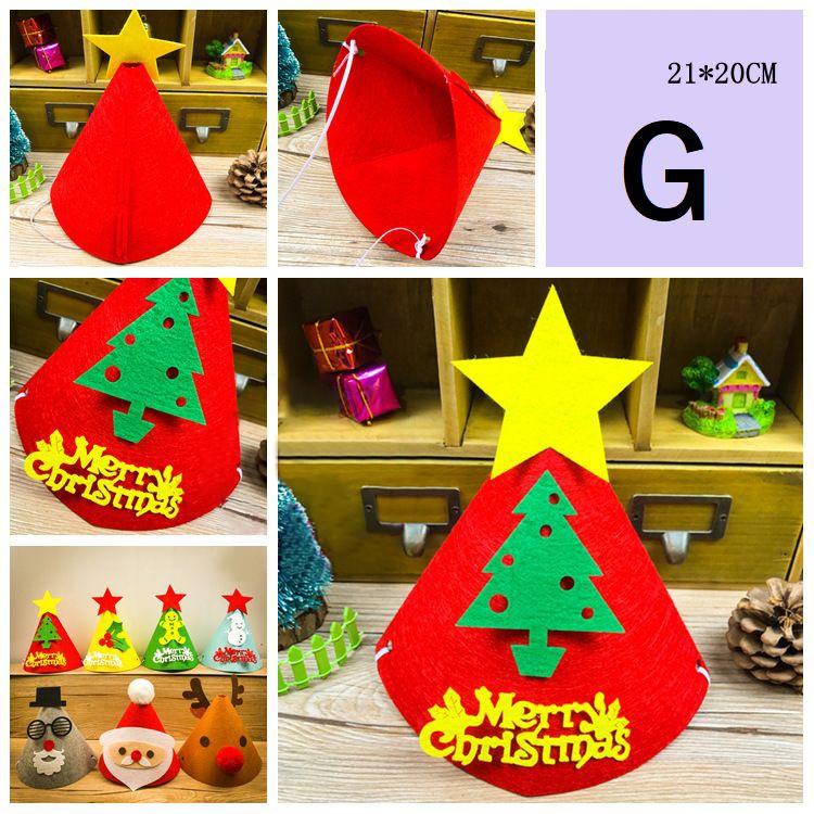 手作りキット 手芸セット クリスマス 帽子 パーティ トナカイ サンタ サンタクロース 雪ダルマ ツリー ハンドメイド フエルト フェルト プレゼント Zak おとりよせ Com 通販 Yahoo ショッピング