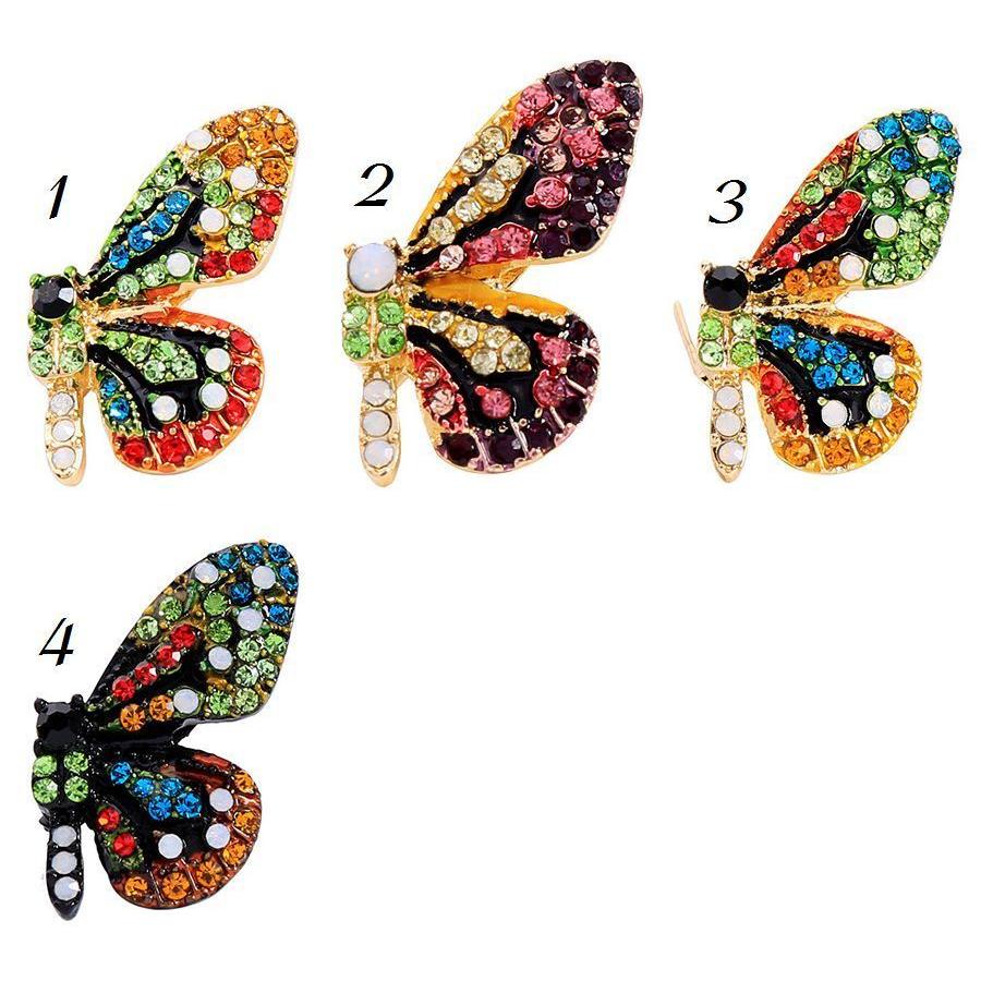 ブローチ 蝶 チョウチョウ ラインストーン レディース アクセサリー キラキラ おしゃれ きれいめ 上品 可愛い かわいい フォーマル 卒業式 入学式 Zak おとりよせ Com 通販 Yahoo ショッピング