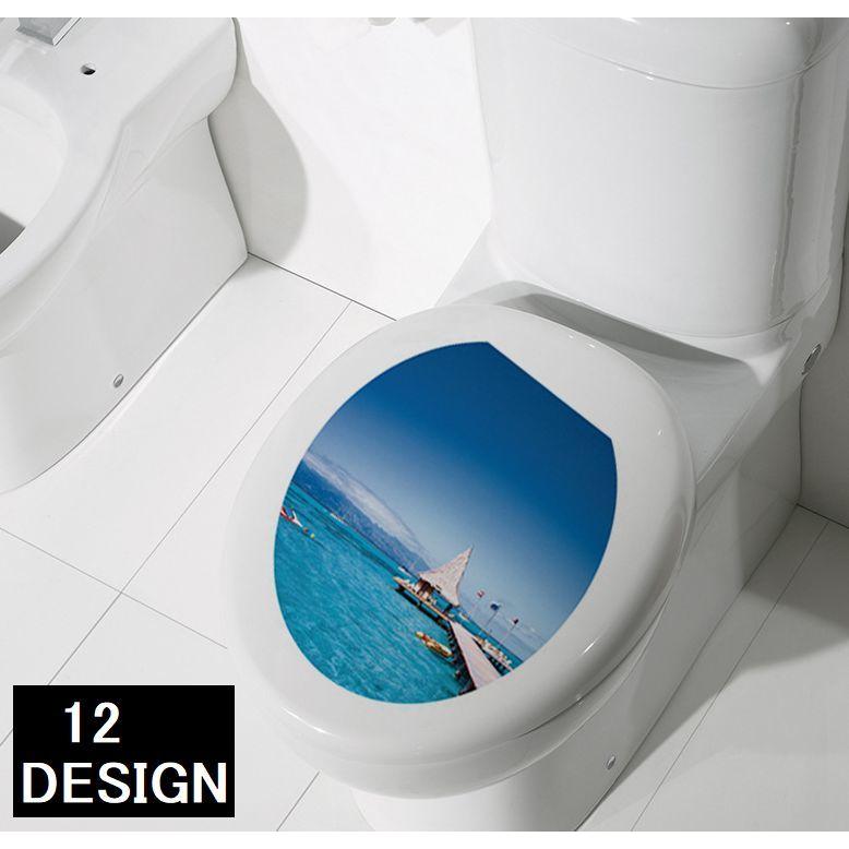 トイレステッカー 便座シール ウォールステッカー ウォールシール トイレ用 便器の蓋 トイレデコレーション Diy 壁装飾 Pvc 貼ってはがせる 防 Zak おとりよせ Com 通販 Yahoo ショッピング