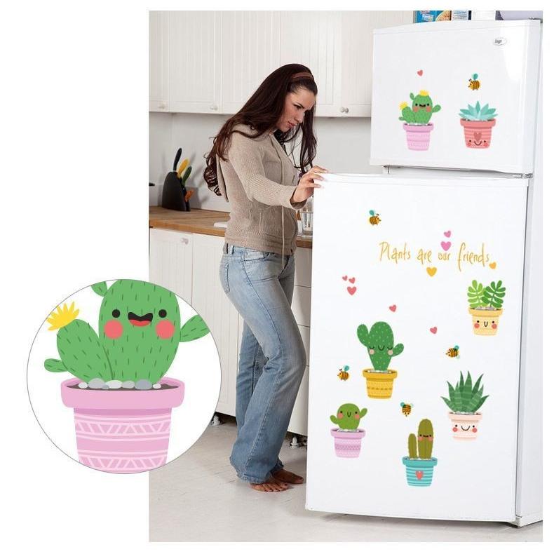 ウォールステッカー 壁紙シール シールタイプ はがせる 壁シール サボテン 観葉植物 イラスト風 英字 アルファベット 文字 飾り付け ルームデコレー Zak おとりよせ Com 通販 Yahoo ショッピング