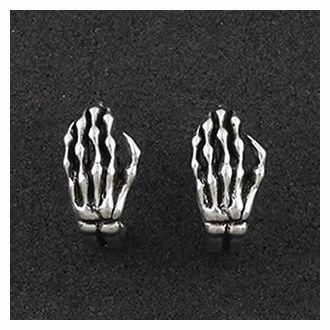 ピアス メンズ レディース 男女兼用 手の骨 シルバー アクセサリー メンズファッション レディースファッション ファッション かっこいい しぶい お Zak おとりよせ Com 通販 Yahoo ショッピング