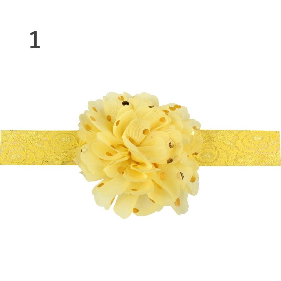 ヘアバンド ヘッドバンド 花 フラワー ドット レース ベビー 赤ちゃん 新生児 子供 女の子 かわいい おしゃれ カラバリ豊富 Zak おとりよせ Com 通販 Yahoo ショッピング