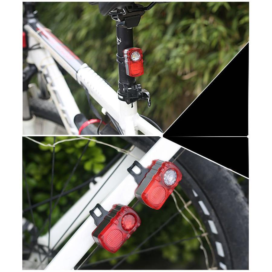Zacro 自転車 ライト USB充電 式mtb リア 防水 ヘッド テールランプ安全 警告灯 注目