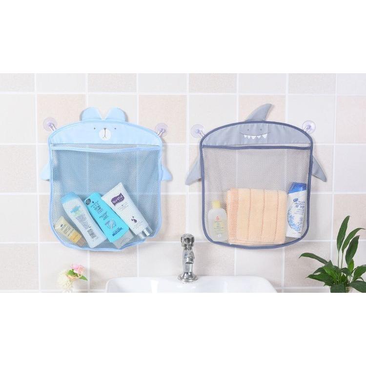 浴室収納ネット メッシュ 収納袋 収納バッグ 吸盤式 お風呂場 バスルーム 洗面所 キッチン 台所 おもちゃ入れ トイバッグ 整理整頓 すっきり収納 Zak おとりよせ Com 通販 Yahoo ショッピング