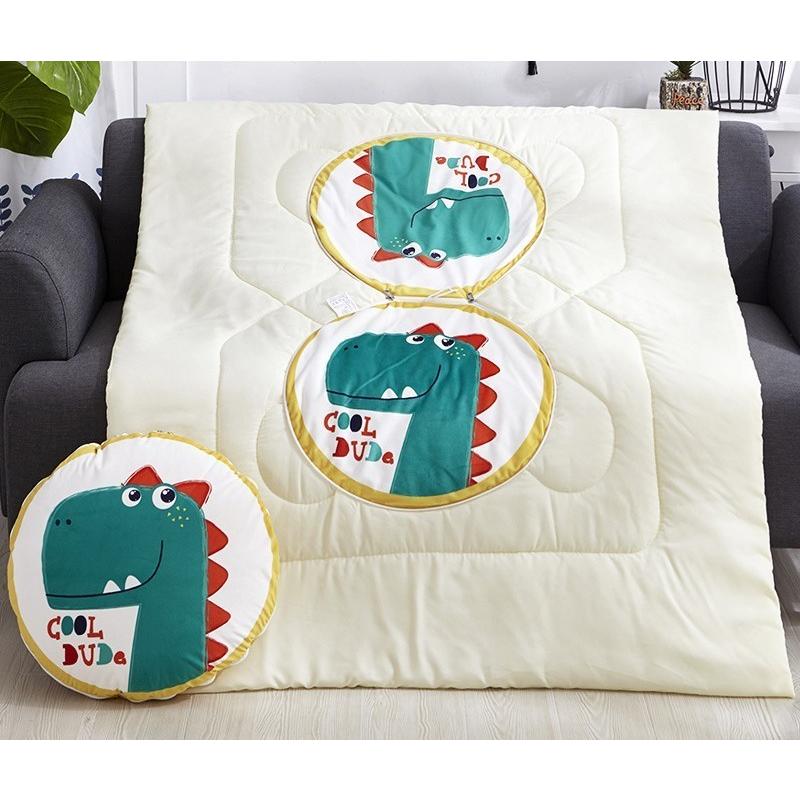 クッション キルトケット 2way 毛布 ブランケット ファスナー かわいい 枕 座布団 お昼寝 寝具 動物 イラスト アニマル Zak 009 おとりよせ Com 通販 Yahoo ショッピング