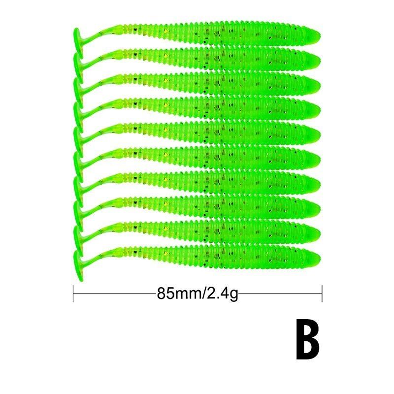 ソフトルアー ソフトベイト ペンシルべイト ワーム フックなし 針なし 疑似餌 釣り餌 釣り用品 フィッシング用品 バス釣り 海釣り 川釣り 10個セ Zak 332 おとりよせ Com 通販 Yahoo ショッピング