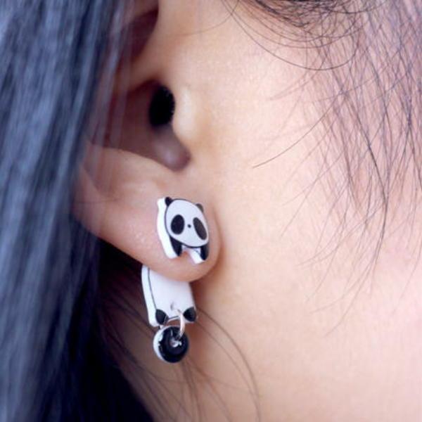 ピアス レディース アクセサリー スタッドピアス キツネ きつね 犬 イヌ ドッグ パンダ アニマル 動物 キャラクター 揺れる スイング かわいい Zak おとりよせ Com 通販 Yahoo ショッピング