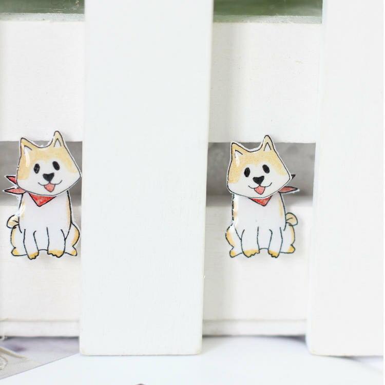 ピアス レディース アクセサリー スタッドピアス キツネ きつね 犬 イヌ ドッグ パンダ アニマル 動物 キャラクター 揺れる スイング かわいい Zak おとりよせ Com 通販 Yahoo ショッピング