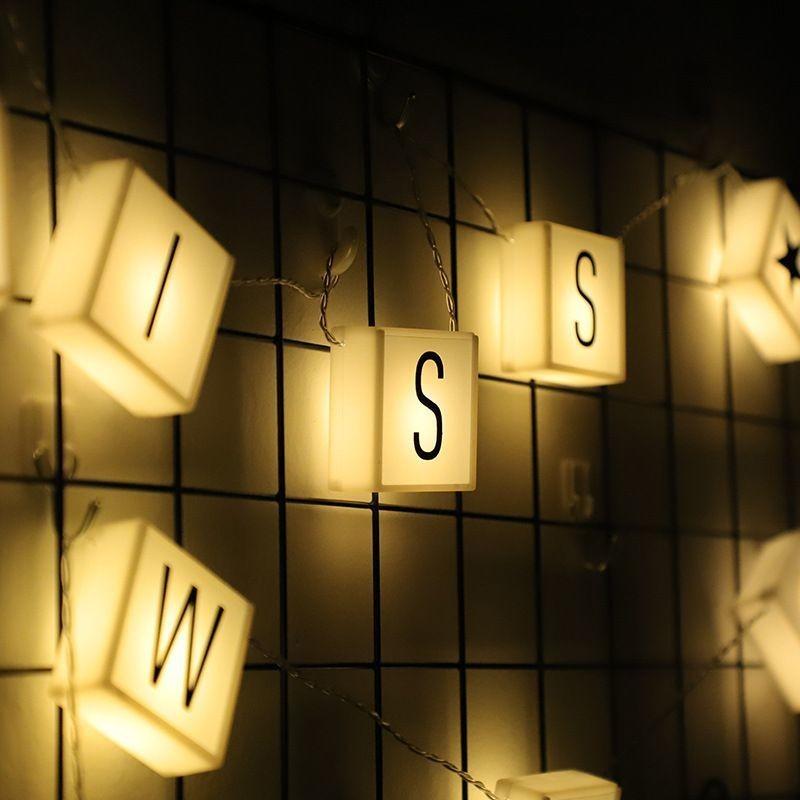 イルミネーション ライト Led アルファベット 英字 ボックス 小箱 ライトbox ガーランド照明 カード 電球色 装飾 インテリア デコレーション Zak おとりよせ Com 通販 Yahoo ショッピング