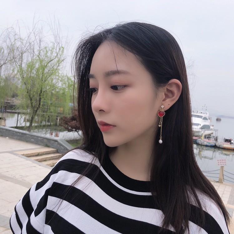 ピアス レディース 女性用 ハートモチーフ ゴールド 金色 白 ホワイト ブラック 黒 赤 レッド ピンク 可愛い 綺麗 揺れる 小ぶり 金フチ ゴー Zak 855 おとりよせ Com 通販 Yahoo ショッピング