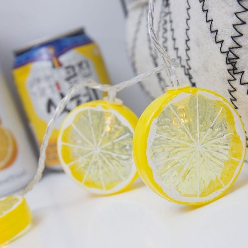 イルミネーションライト Ledライト Usbタイプ 電池式 ハロウィン クリスマス 輪切りレモン 檸檬モチーフ 5m 50球 デコレーション 飾り付け Zak 1 おとりよせ Com 通販 Yahoo ショッピング