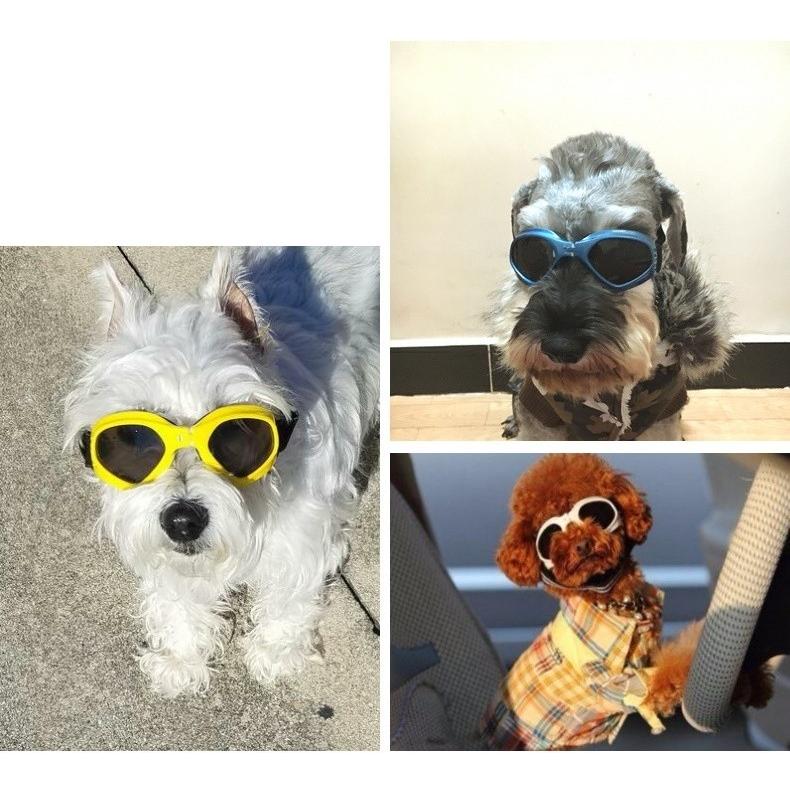 犬用ゴーグル ドッグゴーグル 犬用サングラス 犬用メガネ 小型犬用 中型犬用 愛犬の眼の保護に 紫外線対策 車酔い防止 ゴムバンド ペット用品 ペット Zak おとりよせ Com 通販 Yahoo ショッピング