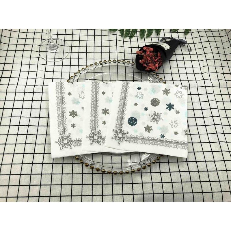 ドイツのペーパーナプキン ピンク 雪 ３３ ３３ｃｍ ２０枚 72 以上節約