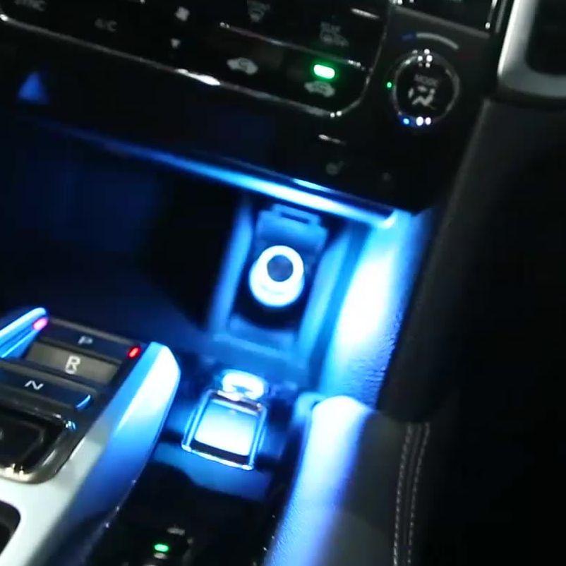 自動車用ルームランプ USB LEDライト イルミライト 小型 ドレスアップ 装飾 電飾 ネオン 内装パーツ 車内 カー用品 リチウム｜mignonlindo｜02