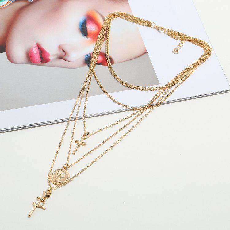 多重デザインネックレス ネックレス アクセサリー レディース 多重 5重 多重デザインネックレス ネックレス アクセサリー レディース 多重 5重