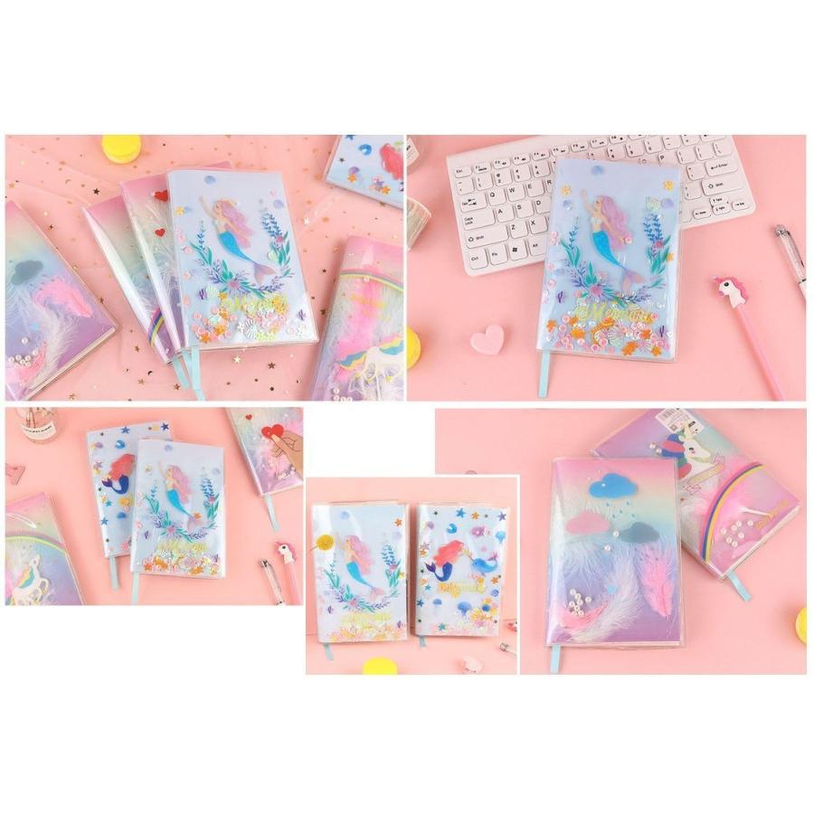 フリー手帳 スケジュール帳 ダイアリー 月間 週間 マンスリー ウィークリー 人魚 ユニコーン マーメイド ハート スパンコール フェイクパール キラ Zak 652 おとりよせ Com 通販 Yahoo ショッピング