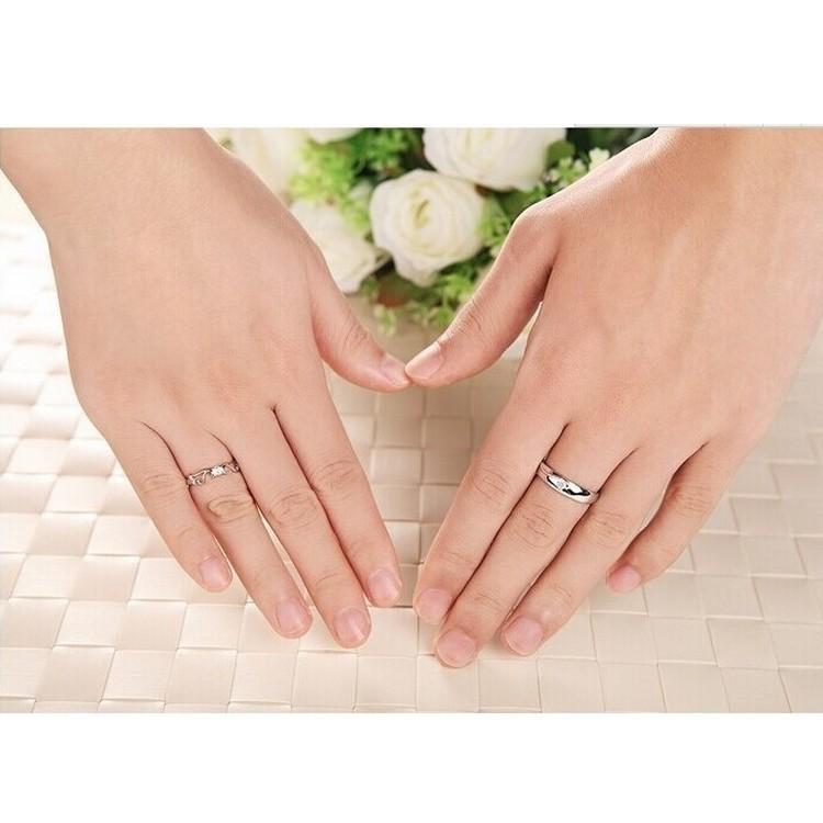 送料無料 指輪 ペアリング オープンリング レディース メンズ リンクコーデ お揃い ファッション小物 ラインストーン 天使の羽 翼 おしゃれ かわいい カップル 夫婦 恋人 誕生日 記念日 プレゼント ギフト 女性用 男性用 高質