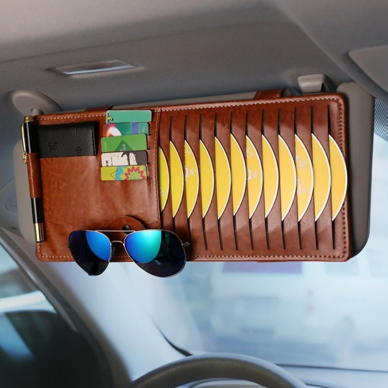 車用 サンバイザーケース サンバイザー収納 サンバイザーホルダー 車載ホルダー サングラスホルダー Cd収納 Dvd収納 カード収納 ペン収納 フェイ Zak おとりよせ Com 通販 Yahoo ショッピング