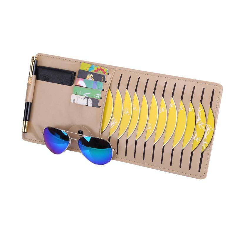 車用 サンバイザーケース サンバイザー収納 サンバイザーホルダー 車載ホルダー サングラスホルダー Cd収納 Dvd収納 カード収納 ペン収納 フェイ Zak おとりよせ Com 通販 Yahoo ショッピング