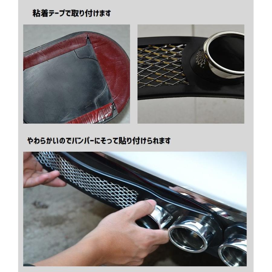ダミーマフラーステッカー 汎用車用 3d ダミーマフラー ステッカー 左右セット 車のドレスアップ ダミーマフラー ダミーダクト 3dマフラーステッカ Zak おとりよせ Com 通販 Yahoo ショッピング