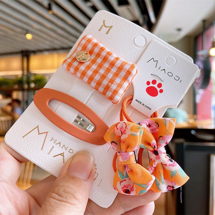 ヘアピン ヘアゴム 4個セット キッズ ジュニア レディース ヘアアクセサリー 髪留め 髪飾り ヘアアレンジ まとめ髪 ハンドメイド風 手作り感 チャ Zak おとりよせ Com 通販 Yahoo ショッピング