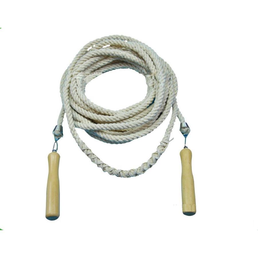 大縄跳び なわとび とび縄 子供 小学生 大人 紐 ロープ 大人数 行事 運動会 アウトドア 体育 スポーツ 木柄 ロング縄跳び Zak おとりよせ Com 通販 Yahoo ショッピング