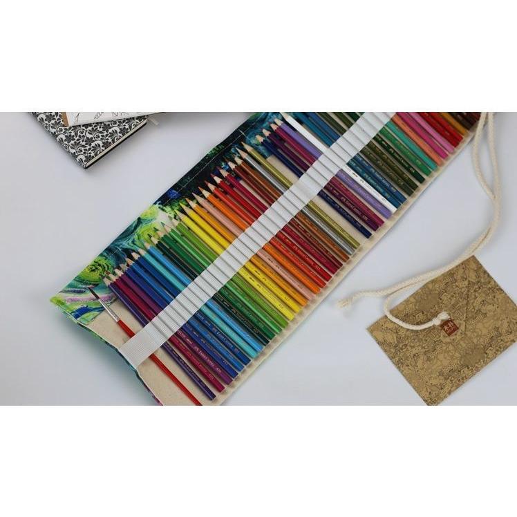 ペンケース ロールタイプ 筆箱 筆入れ 筆巻き 布製 紐タイプ 文房具 カラフル 大容量 おしゃれ 綺麗 Zak おとりよせ Com 通販 Yahoo ショッピング