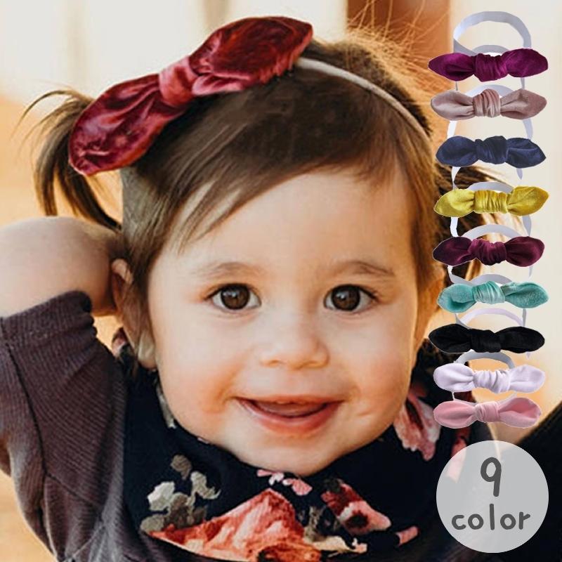 ヘアバンド カチューシャ ヘアアクセサリー ベビー 赤ちゃん 新生児 子供 キッズ リボン ベロア シンプル 可愛い おしゃれ Zak おとりよせ Com 通販 Yahoo ショッピング